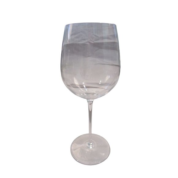 Tiffany Crystal Classic Home Burgundy Wine Pulled Stem Applied Foot EUC - Picture 4 of 16